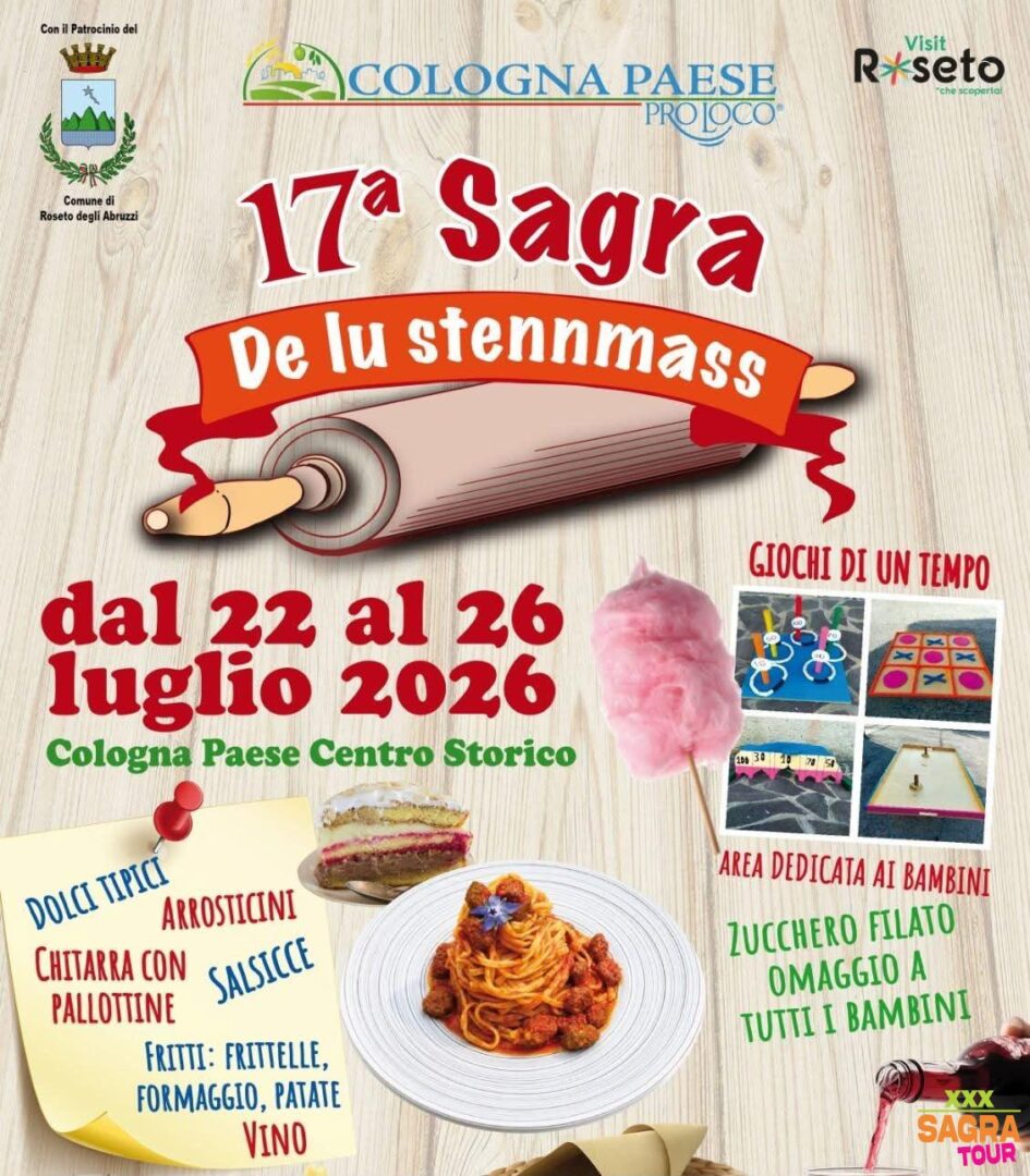 locandina sagra de lu stennmass cologna paese