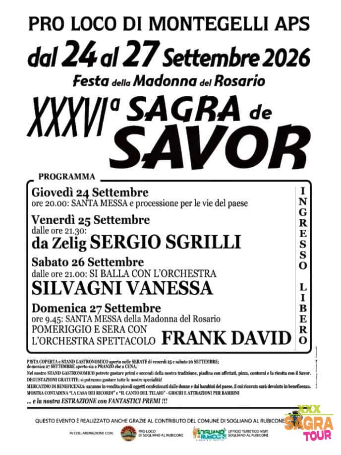 Sagra “de Savor”