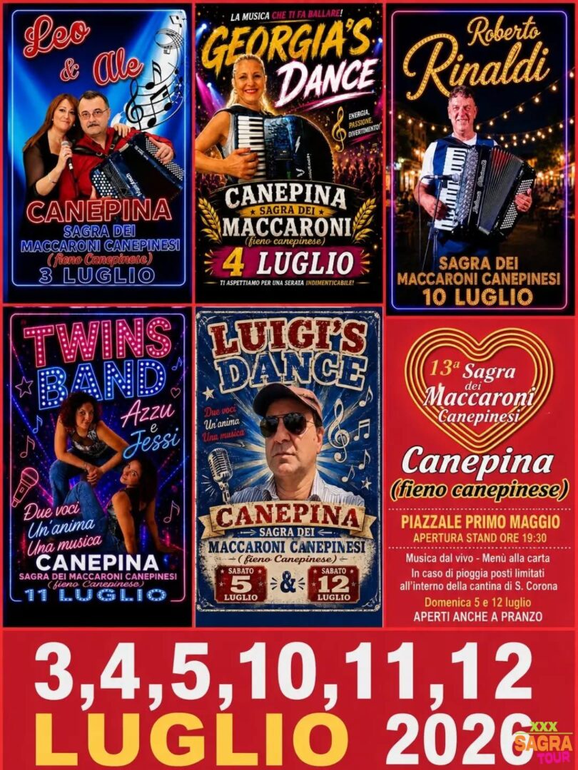 locandina sagra dei maccaroni canepinesi canepina