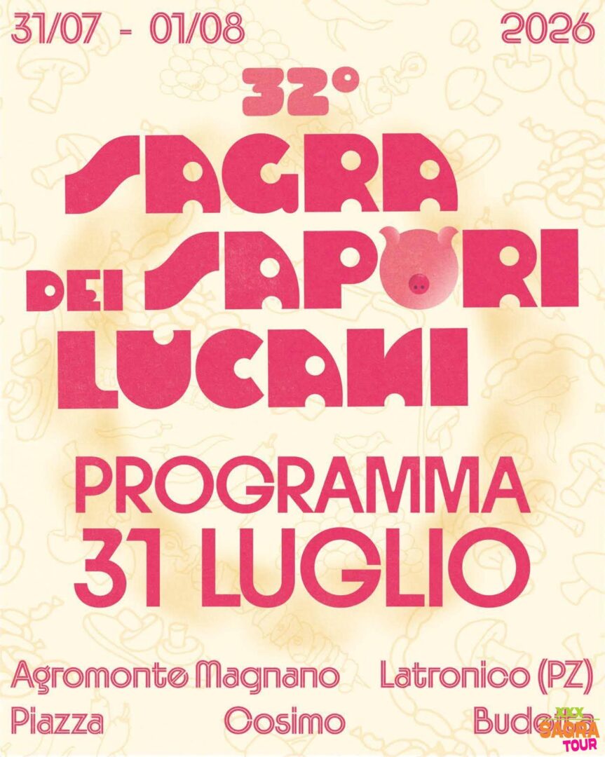 locandina sagra dei sapori lucani latronico