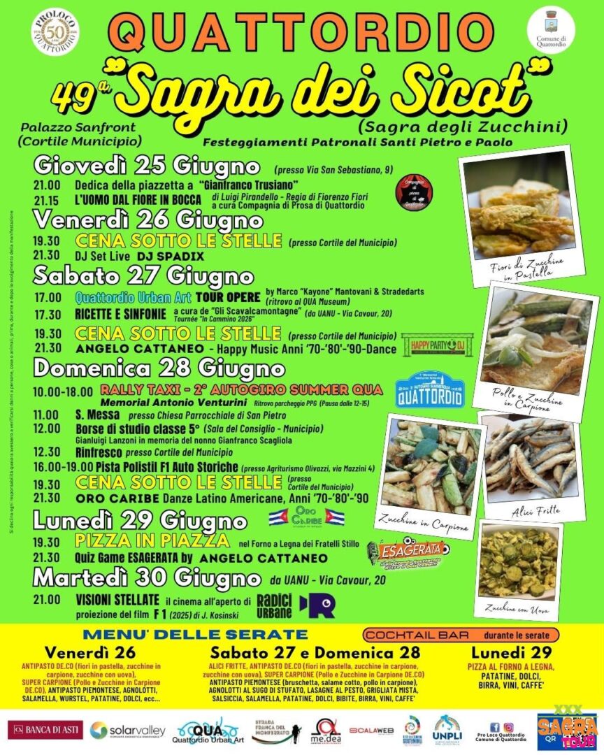 locandina sagra dei sicot quattordio