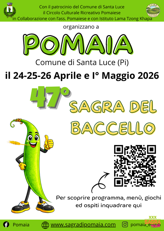 Manifesto Sagra del baccello - Santa Luce