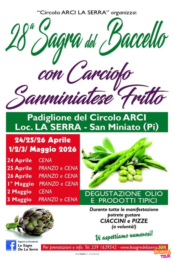 Sagra del Baccello e del Carciofo fritto sanminiatese