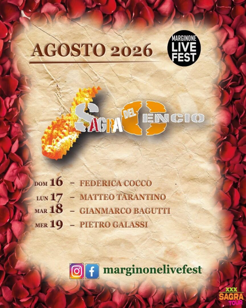 locandina sagra del cencio marginone