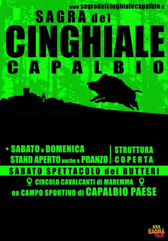 Manifesto Sagra del Cinghiale - Capalbio