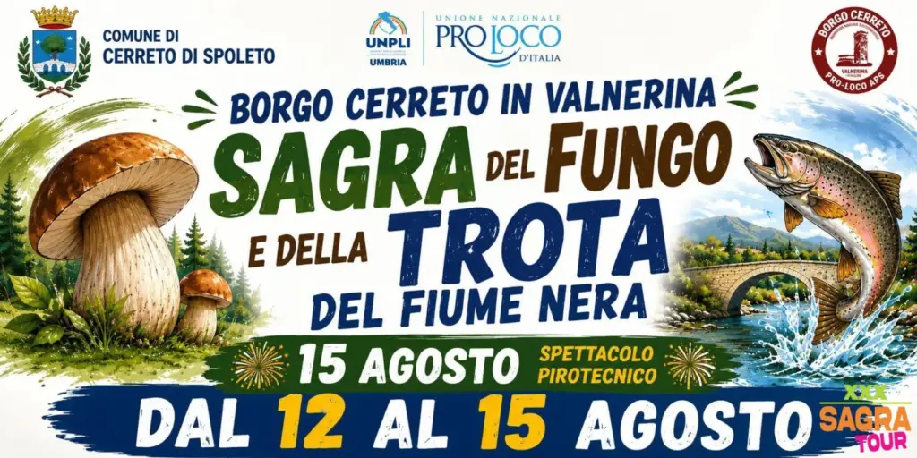 Sagra del Fungo e della Trota del Fiume Nera