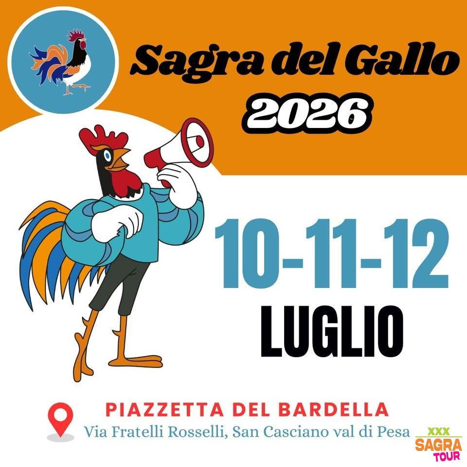 Manifesto Sagra del Gallo - San Casciano in Val di Pesa