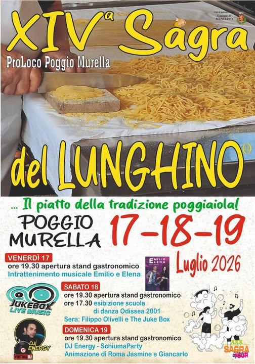 locandina sagra del lunghino poggio murella