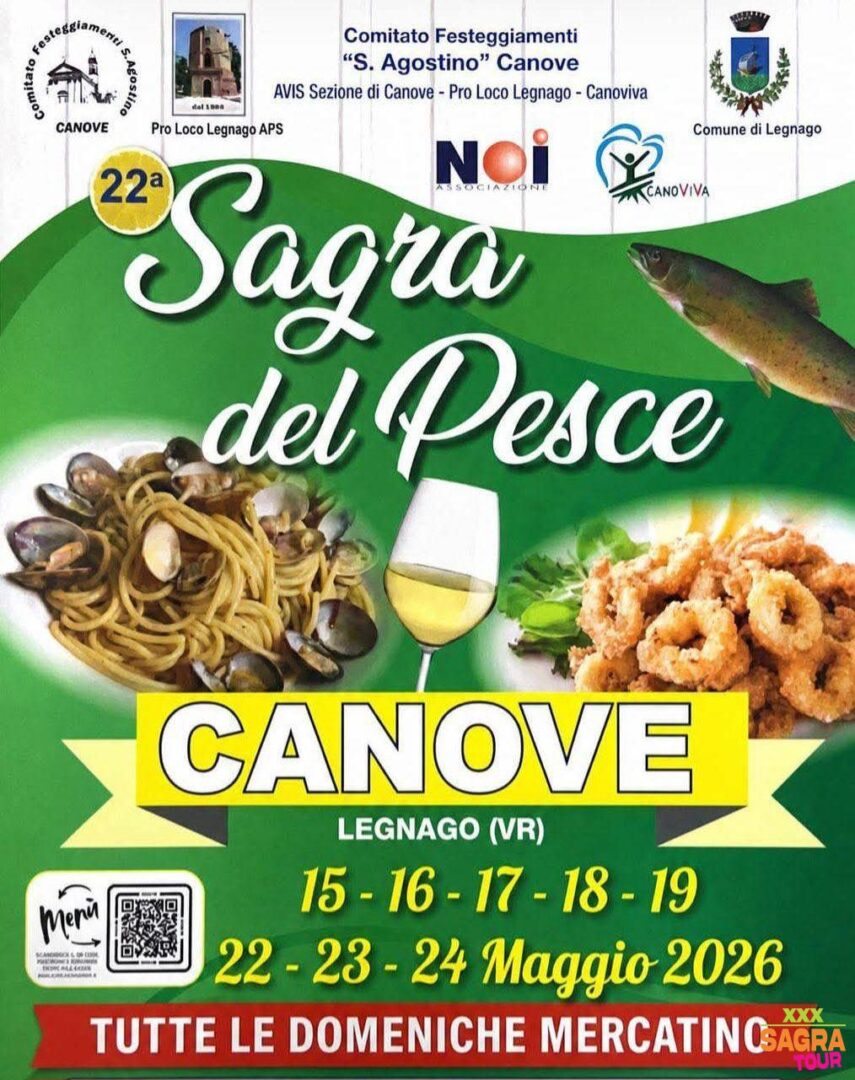 Manifesto Sagra del pesce - Canove
