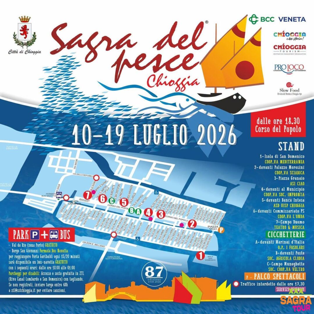 locandina sagra del pesce chioggia