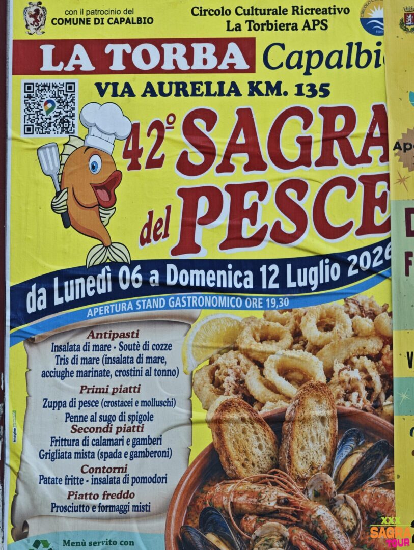 Manifesto Sagra del Pesce di Torba - La Torba