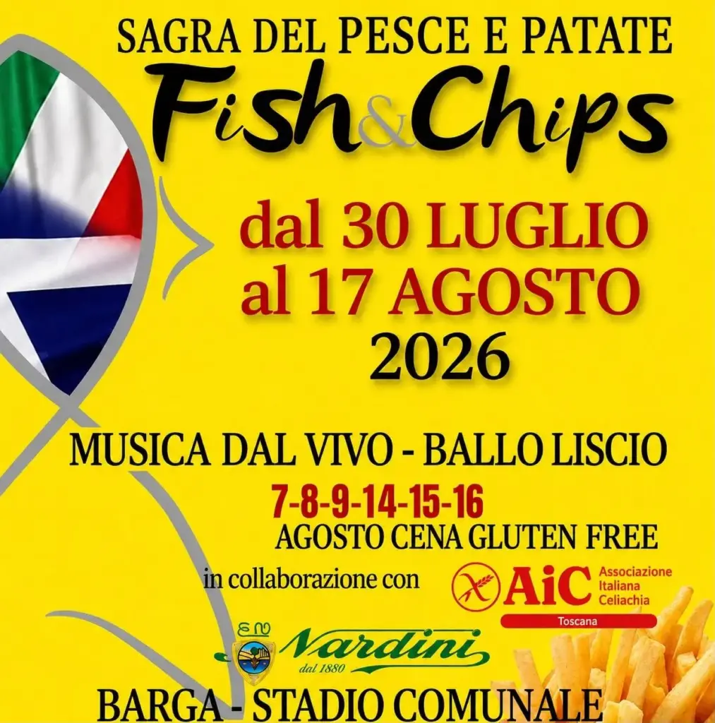 Sagra del Pesce e Patate, Fish and Chips Festival