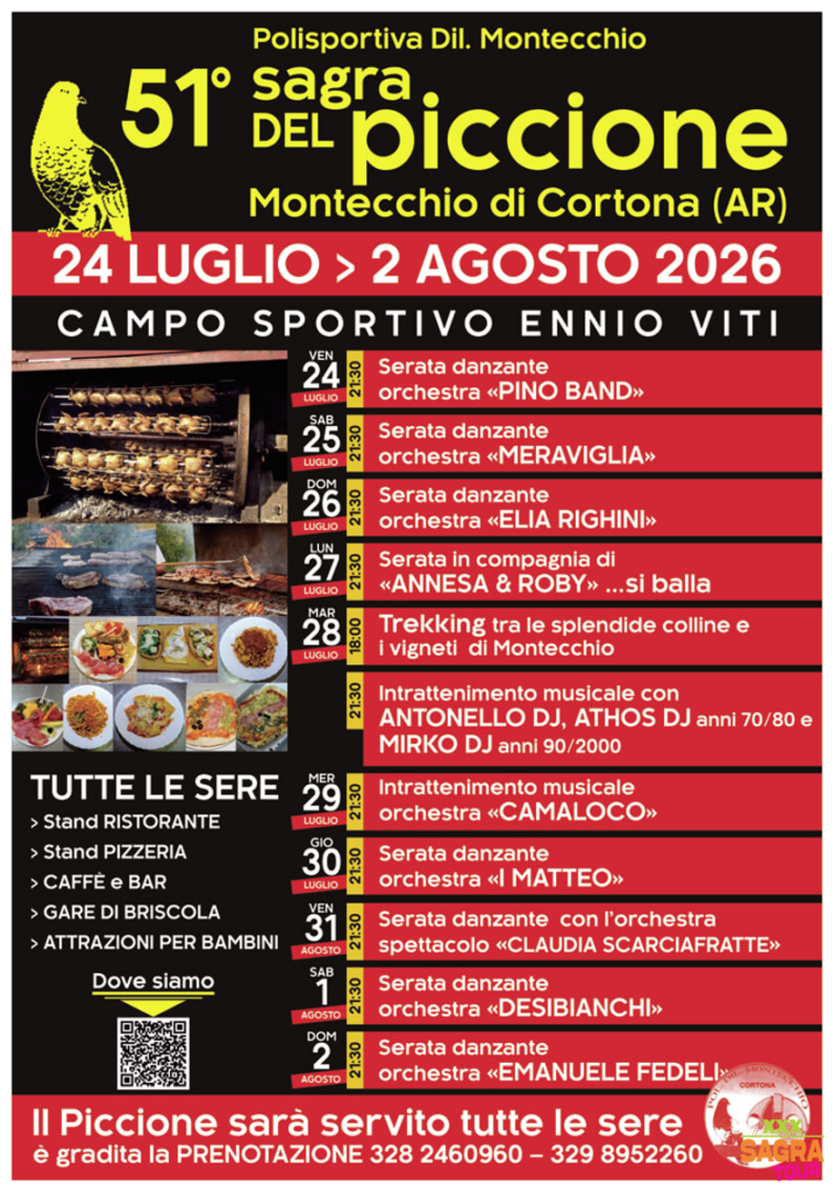 locandina sagra del piccione montecchio