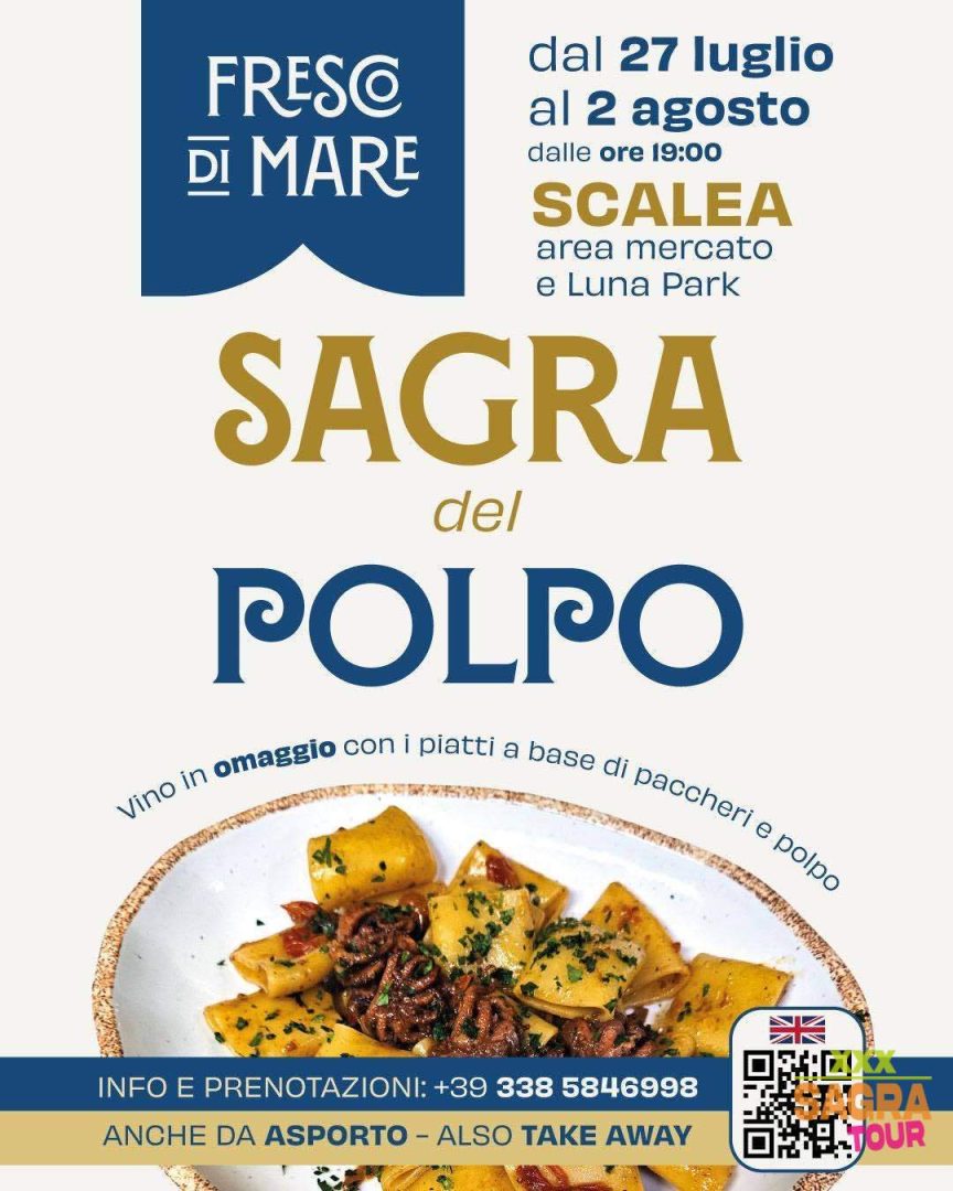 locandina sagra del polpo scalea