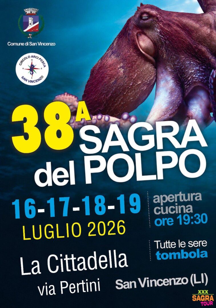 locandina sagra del polpo san vincenzo