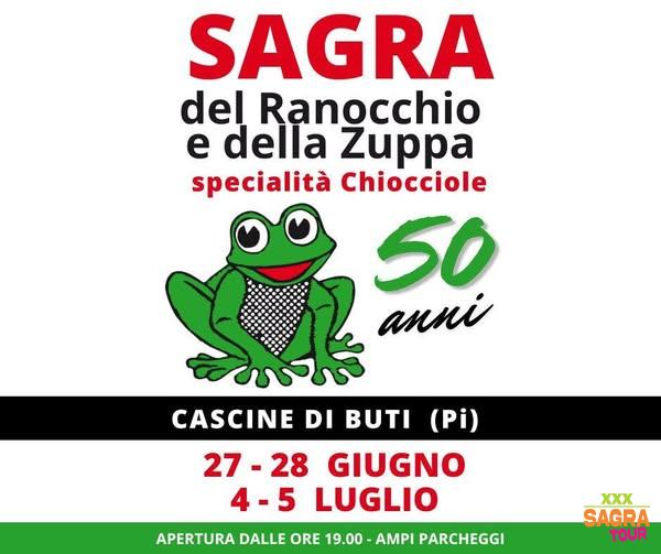 Manifesto Sagra del Ranocchio e della Zuppa - Buti