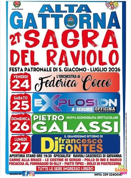 locandina sagra del raviolo moconesi
