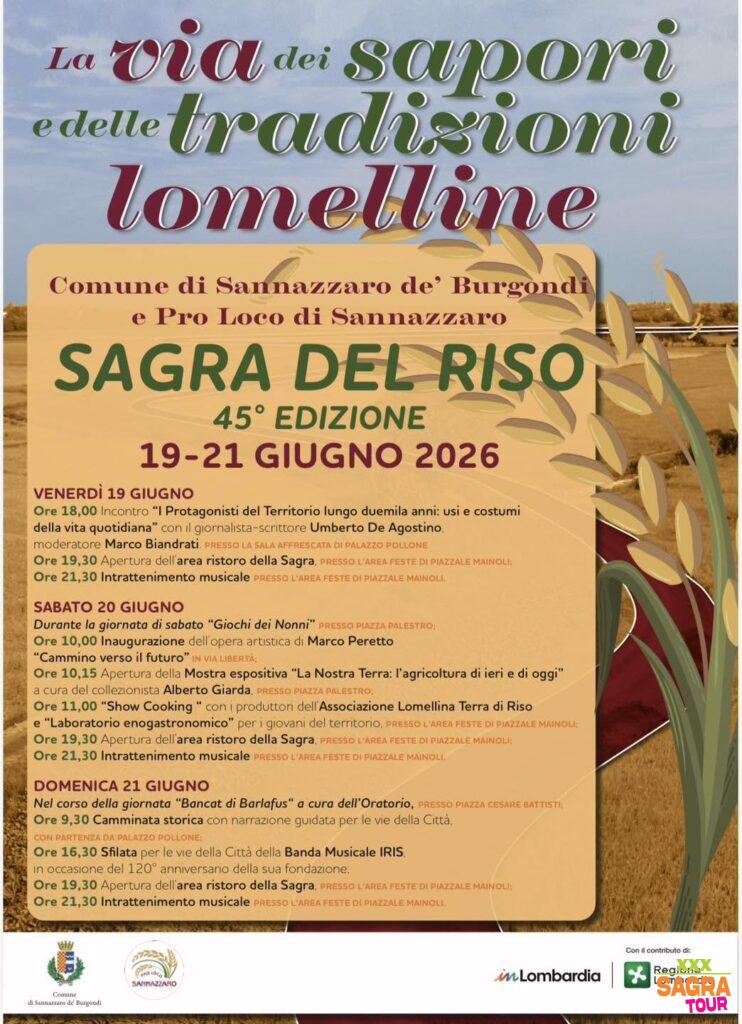 Sagra del riso di Sannazzaro