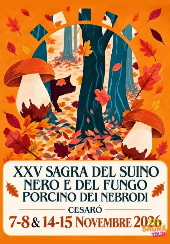 Sagra del Suino Nero e del Fungo Porcino dei Nebrodi
