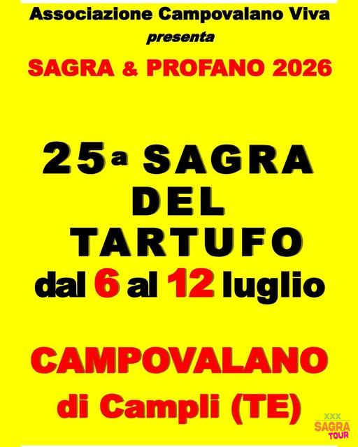 locandina sagra del tartufo campli
