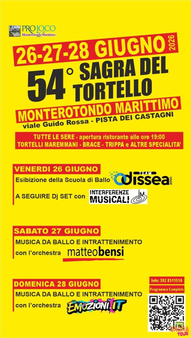 locandina sagra del tortello monterotondo marittimo