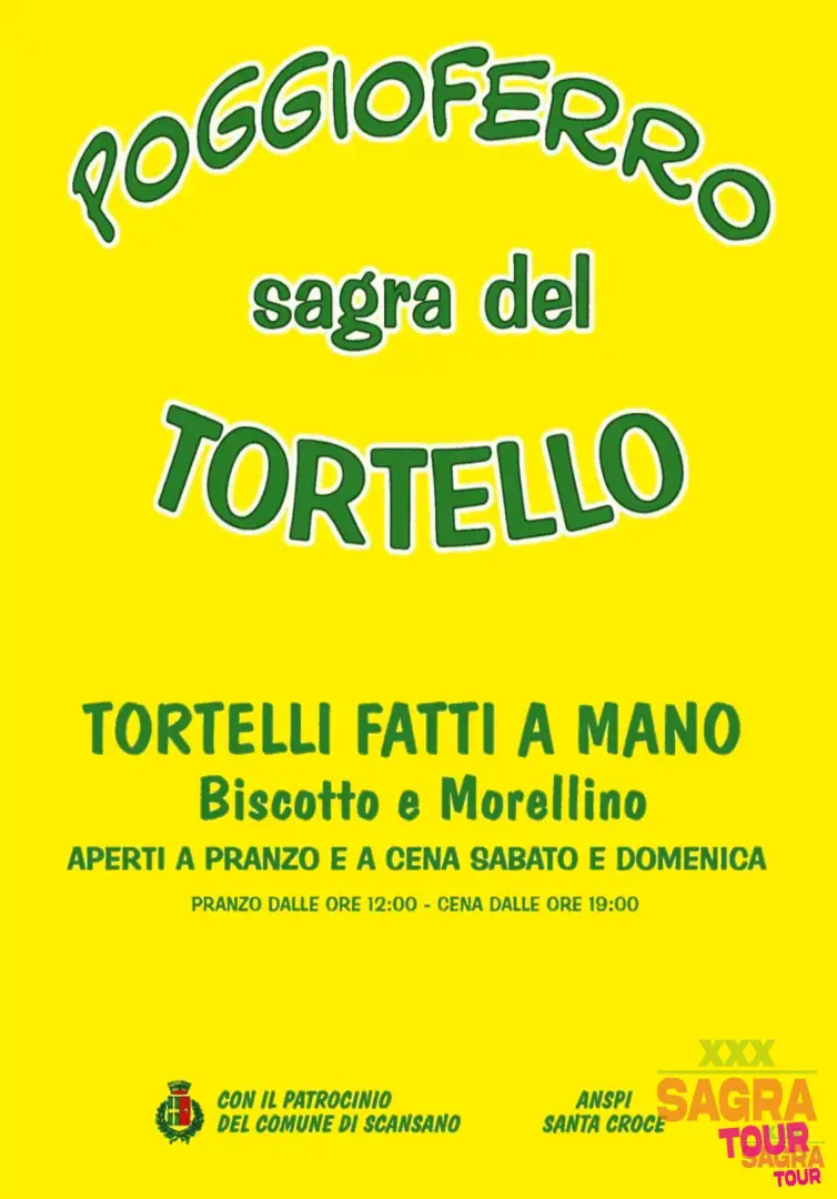 Manifesto Sagra del tortello - Poggioferro