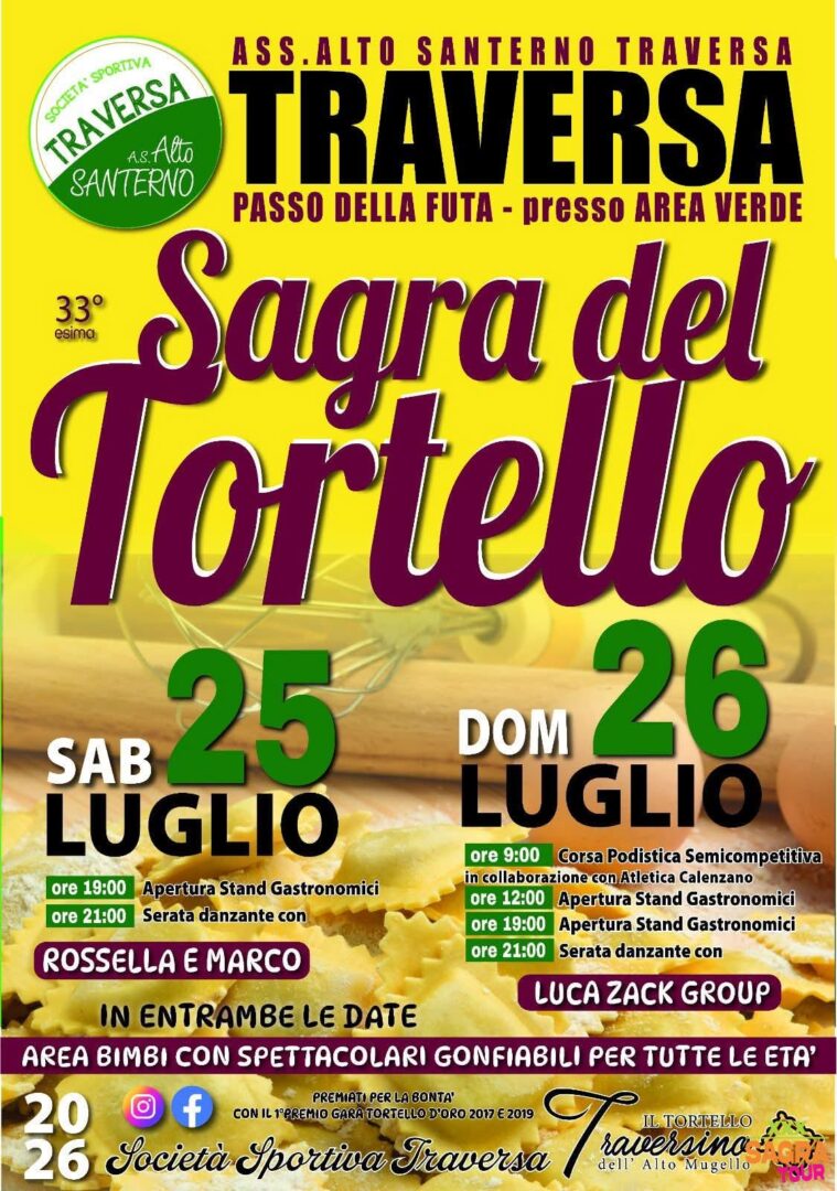 locandina sagra del tortello firenzuola