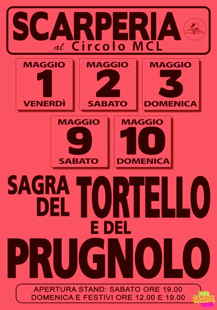 Manifesto Sagra del Tortello e del Prugnolo - Scarperia