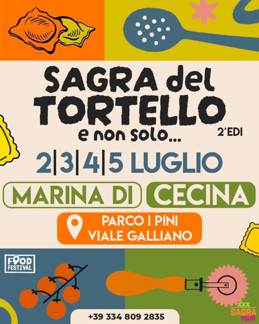Manifesto Sagra del Tortello e non solo… - Cecina