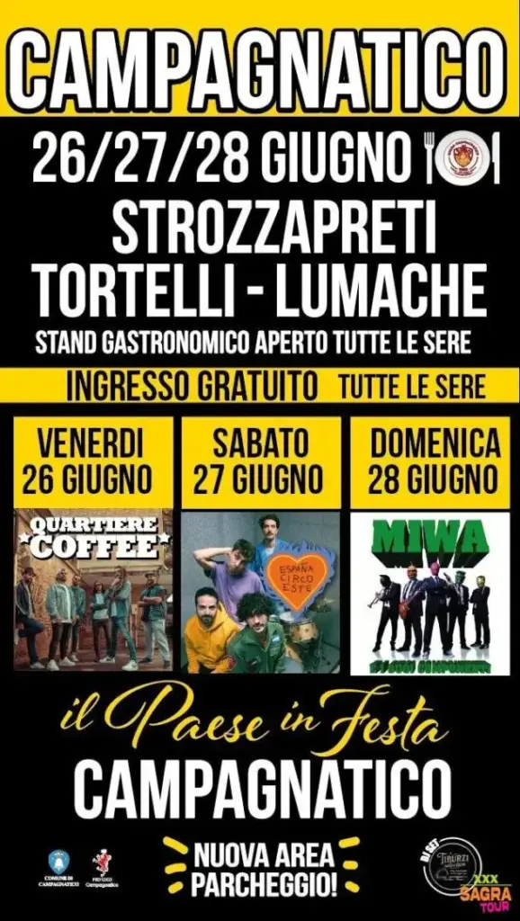 Sagra del Tortello, Strozzaprete e Lumache