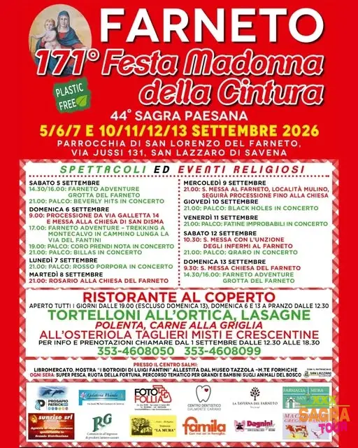 locandina sagra del tortellone del farneto san lazzaro di san vena