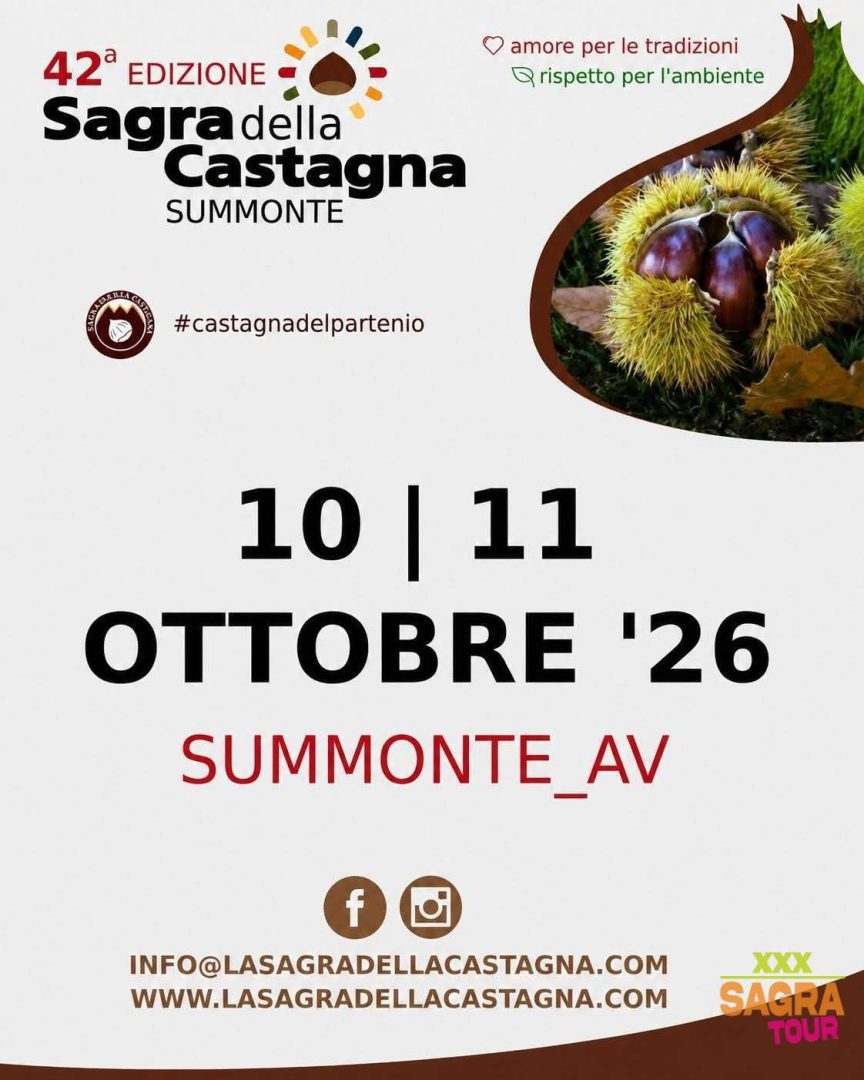 locandina sagra della castagna summonte