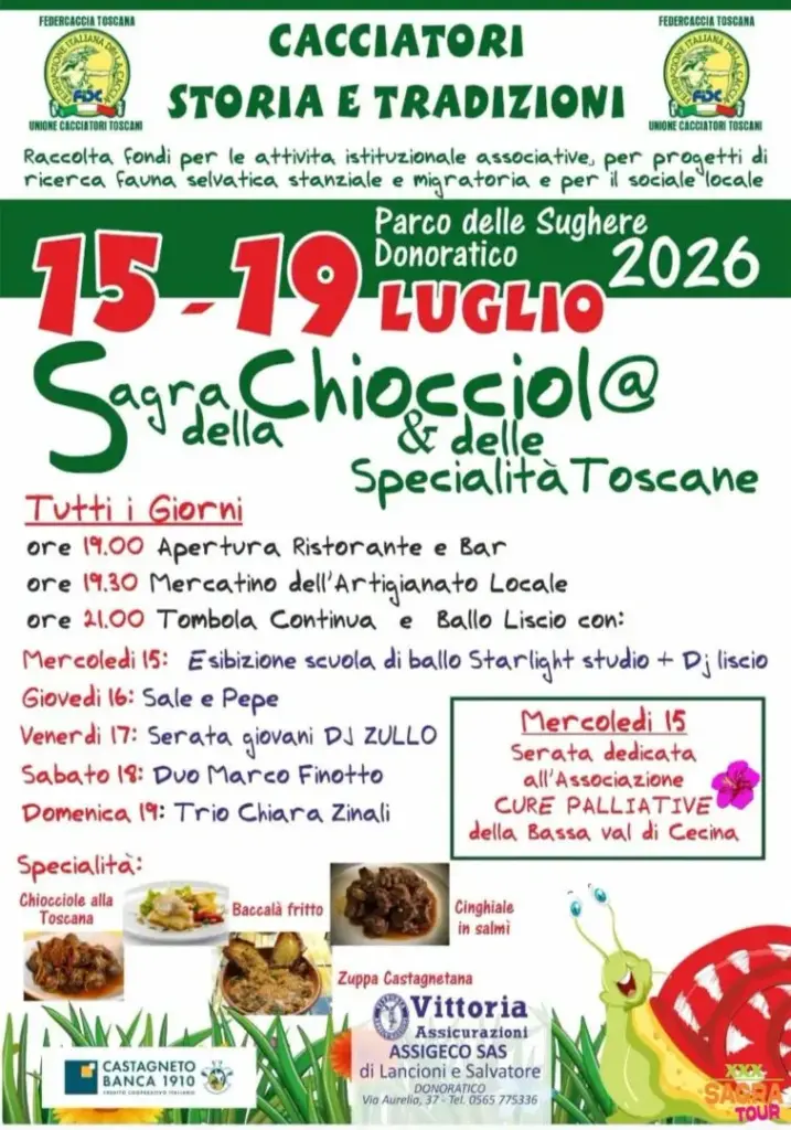 Sagra della Chiocciola e delle Specialità Toscane