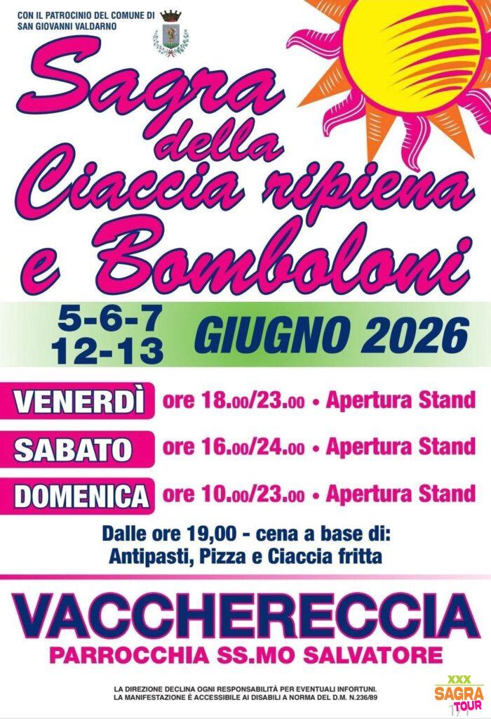 Sagra della ciaccia ripiena e bomboloni