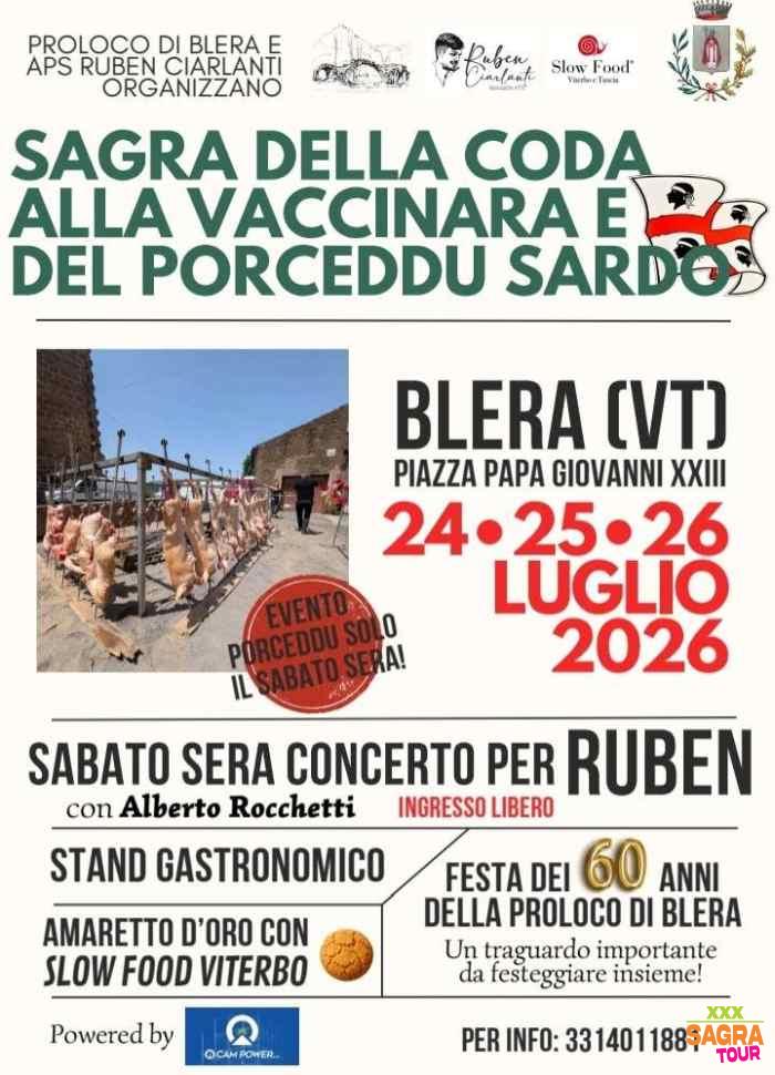 Sagra della Coda alla Vaccinara e del Porceddu Sardo