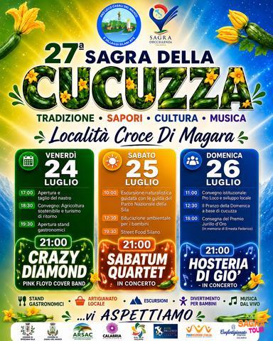locandina sagra della cucuzza croce di magara