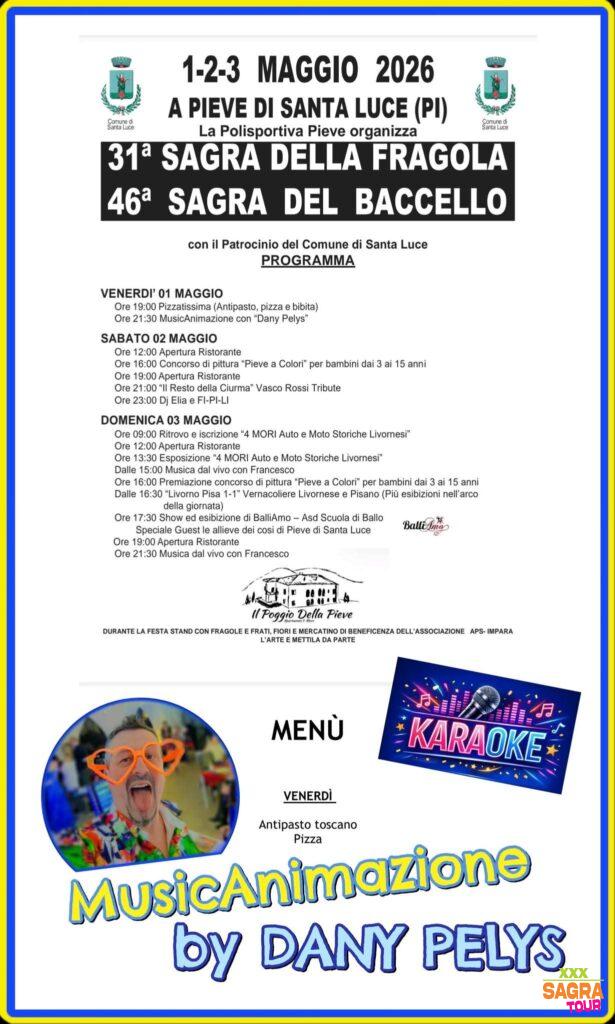 Sagra della fragola e Sagra del baccello
