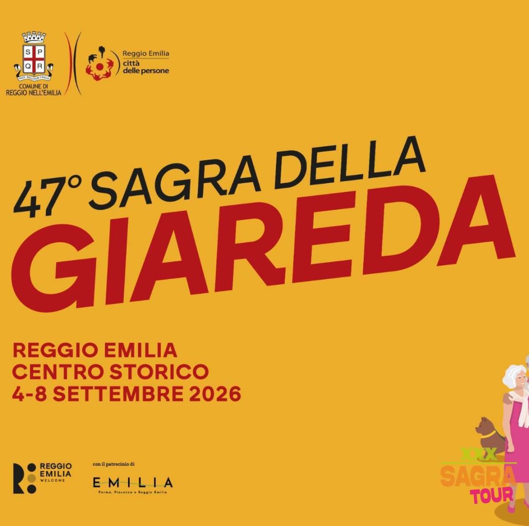 locandina sagra della giareda reggio emilia