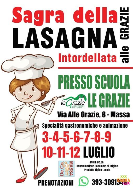 Manifesto Sagra della Lasagna Intordellata - Massa