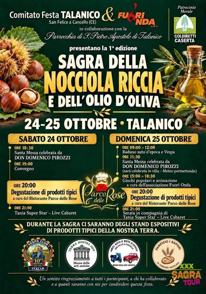 Sagra della Nocciola Riccia e dell’Olio d’Oliva