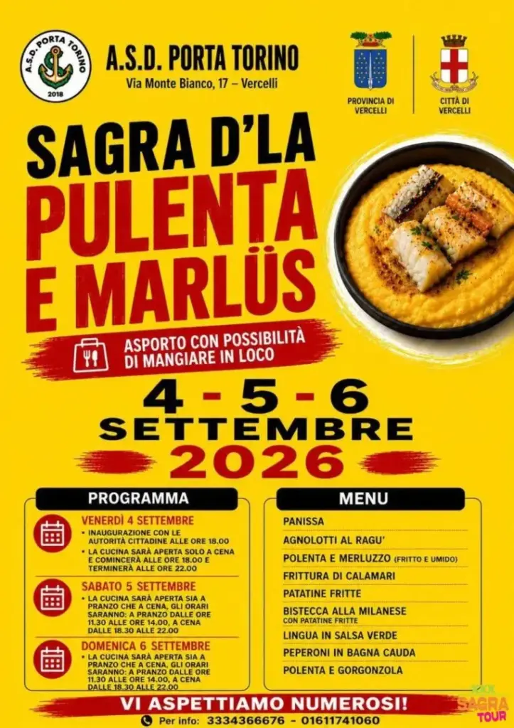 Sagra d’la pulenta e marlüs