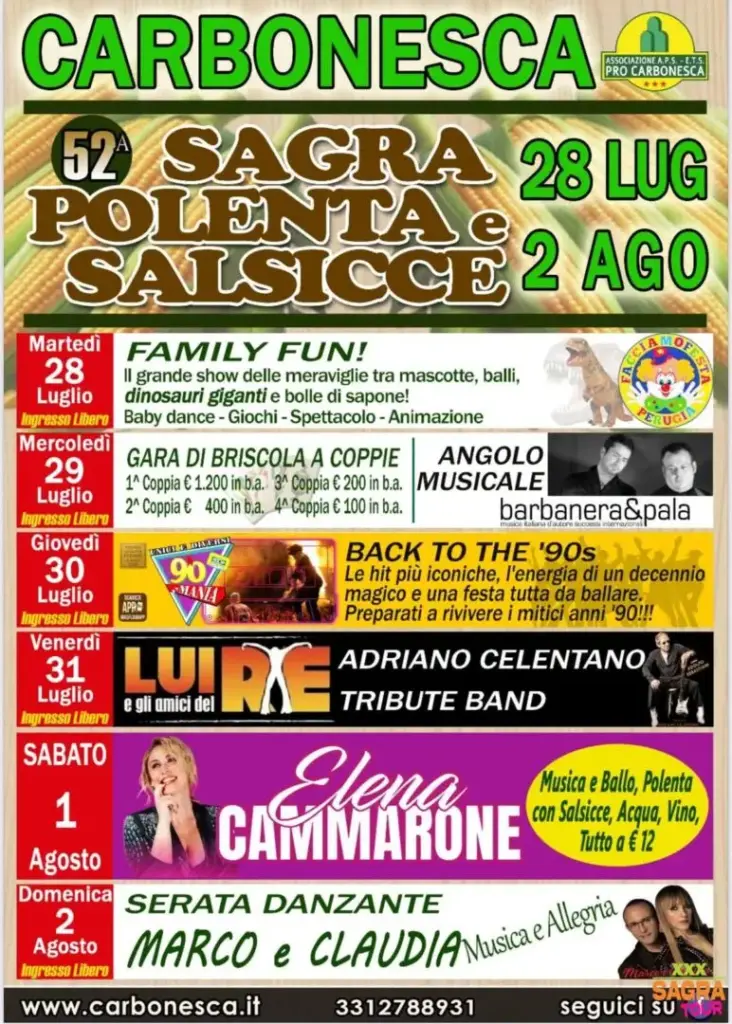 Sagra della Polenta e Salsicce