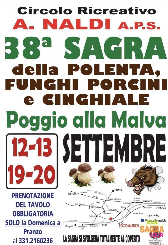Sagra della Polenta, Funghi Porcini e Cinghiale