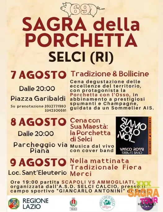 Sagra della Porchetta di Selci