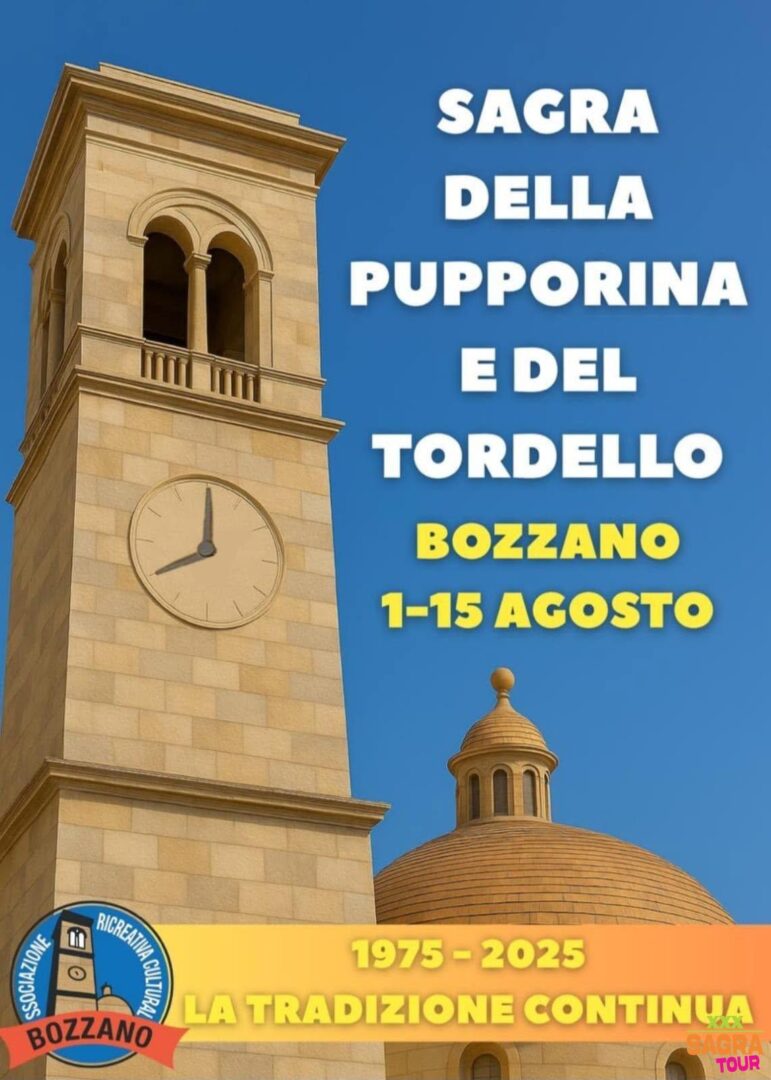 locandina sagra della pupporina e del tordello massarosa
