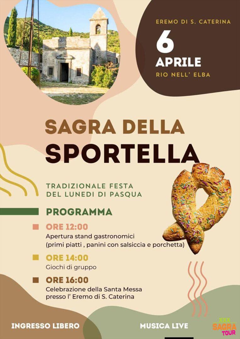 Manifesto Sagra della sportella - Buca di Santa Caterina