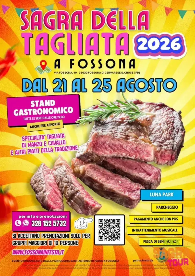 locandina sagra della tagliata cervarese santa croce