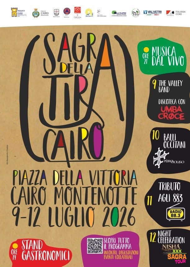 locandina sagra della tira cairo montenotte