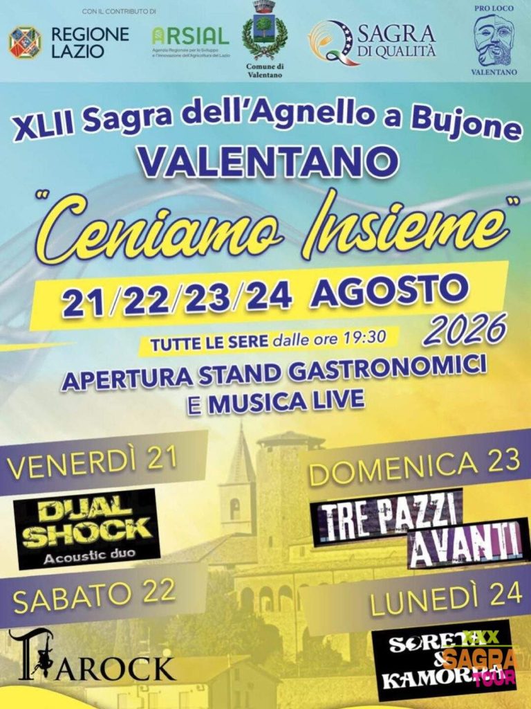 Sagra dell’Agnello a Bujone