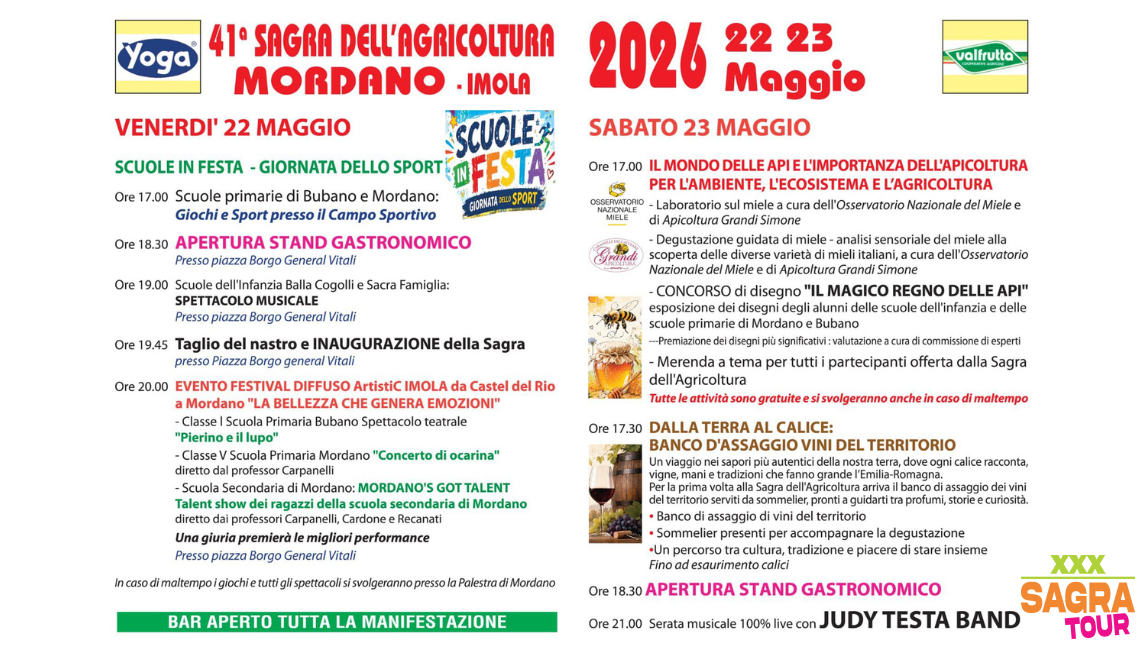 Manifesto Sagra dell’agricoltura - Mordano